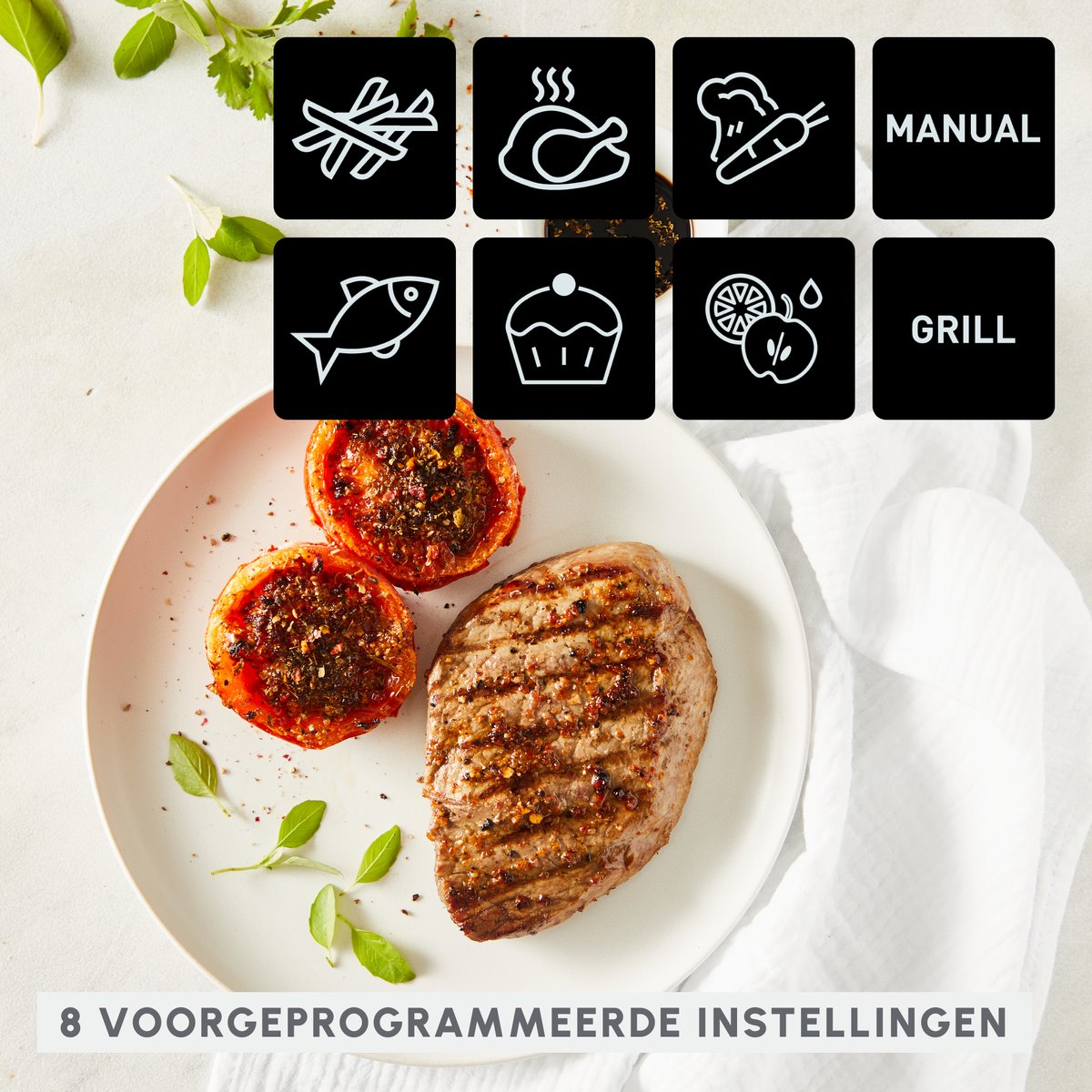 Moulinex Dual Easy Fry EZ905B20 Airfryer 8,3L