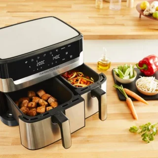 Moulinex Dual Easy Fry & Grill YY5233FB Airfryer 8L