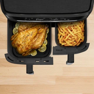 Moulinex Dual Easy Fry XXL EZ9428 Dubbele Airfryer 11L