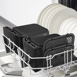 Moulinex Dual Easy Fry XXL EZ9428 Dubbele Airfryer 11L