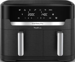 Moulinex Dual Easy Fry XXL EZ9428 Dubbele Airfryer 11L