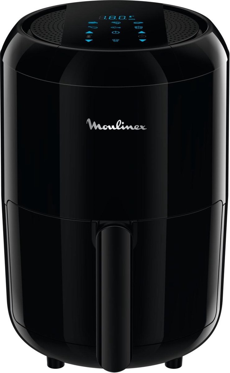 De Moulinex Easy Fry Compact EZ3018 Airfryer 1.5L Zwart in één oogopslag