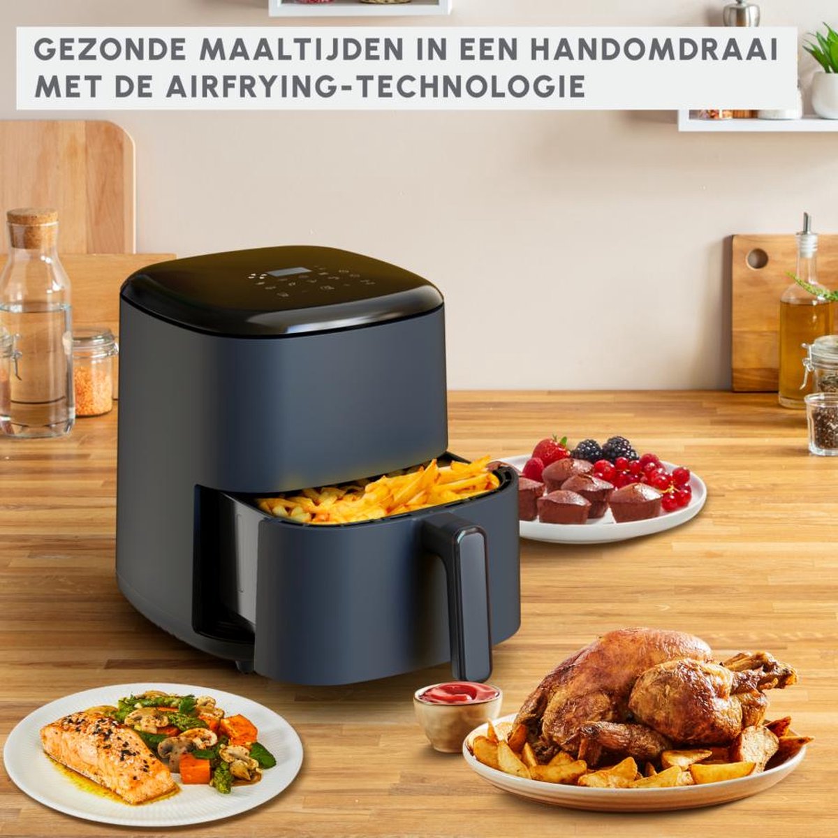Moulinex Easy Fry EZ2458 Heteluchtfriteuse 5L