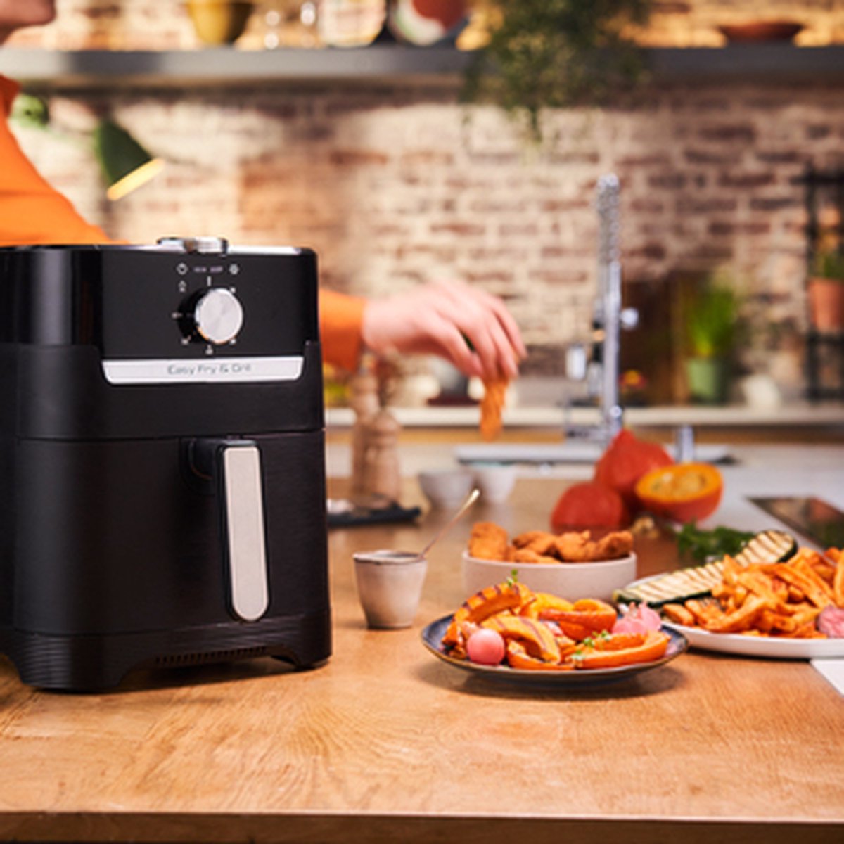 Moulinex Easy Fry & Grill EZ501810 Heteluchtfriteuse 4,2L Zwart