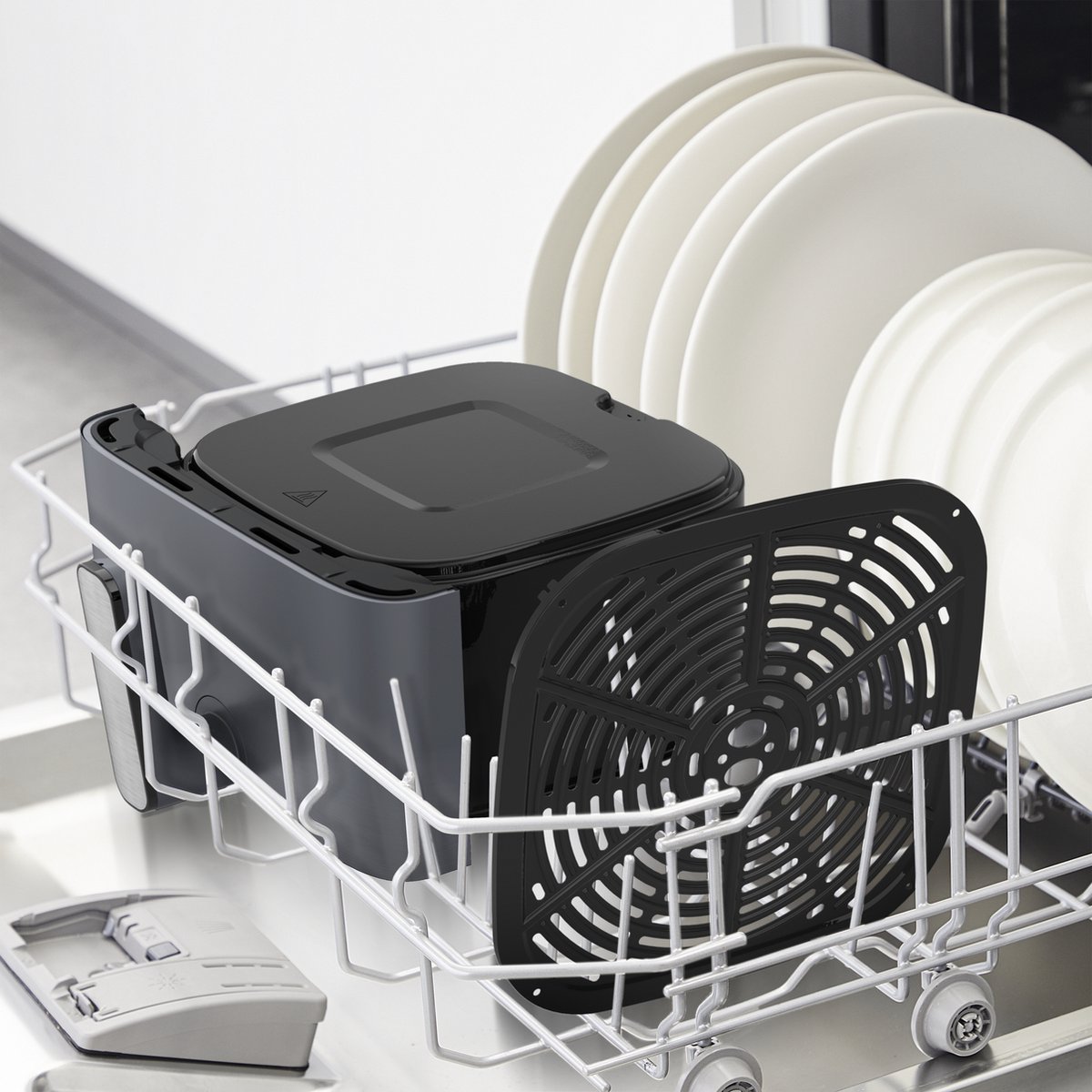 Moulinex Easy Fry Mega EZ855BF Airfryer Grijs