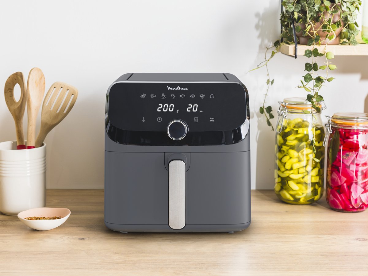 Moulinex Easy Fry Mega EZ855BF Airfryer Grijs