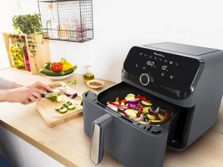 Moulinex Easy Fry Mega EZ855BF Airfryer Grijs