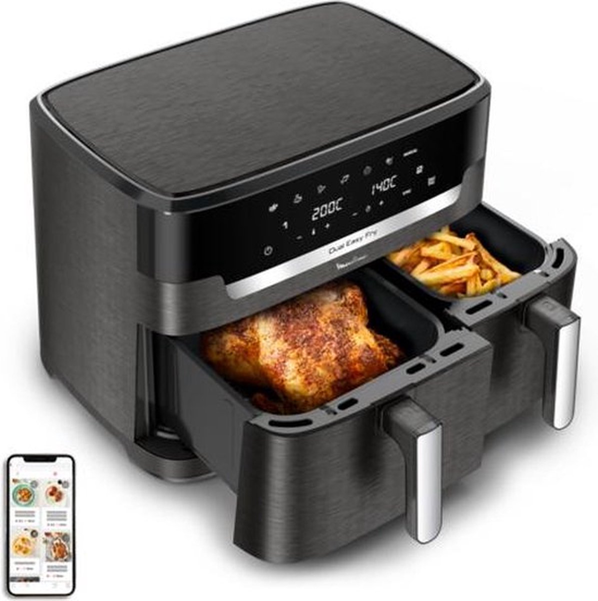 Moulinex EZ942HF0 Heteluchtfriteuse 11L Vrijstaand