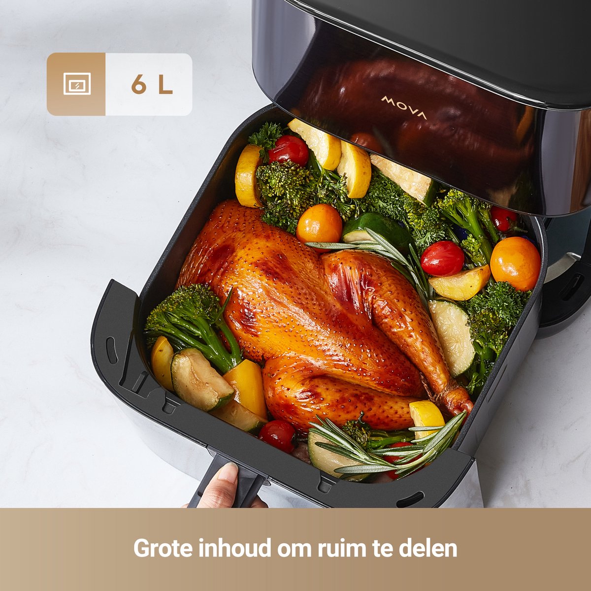 MOVA Aerochef FD10 Pro Airfryer 6L