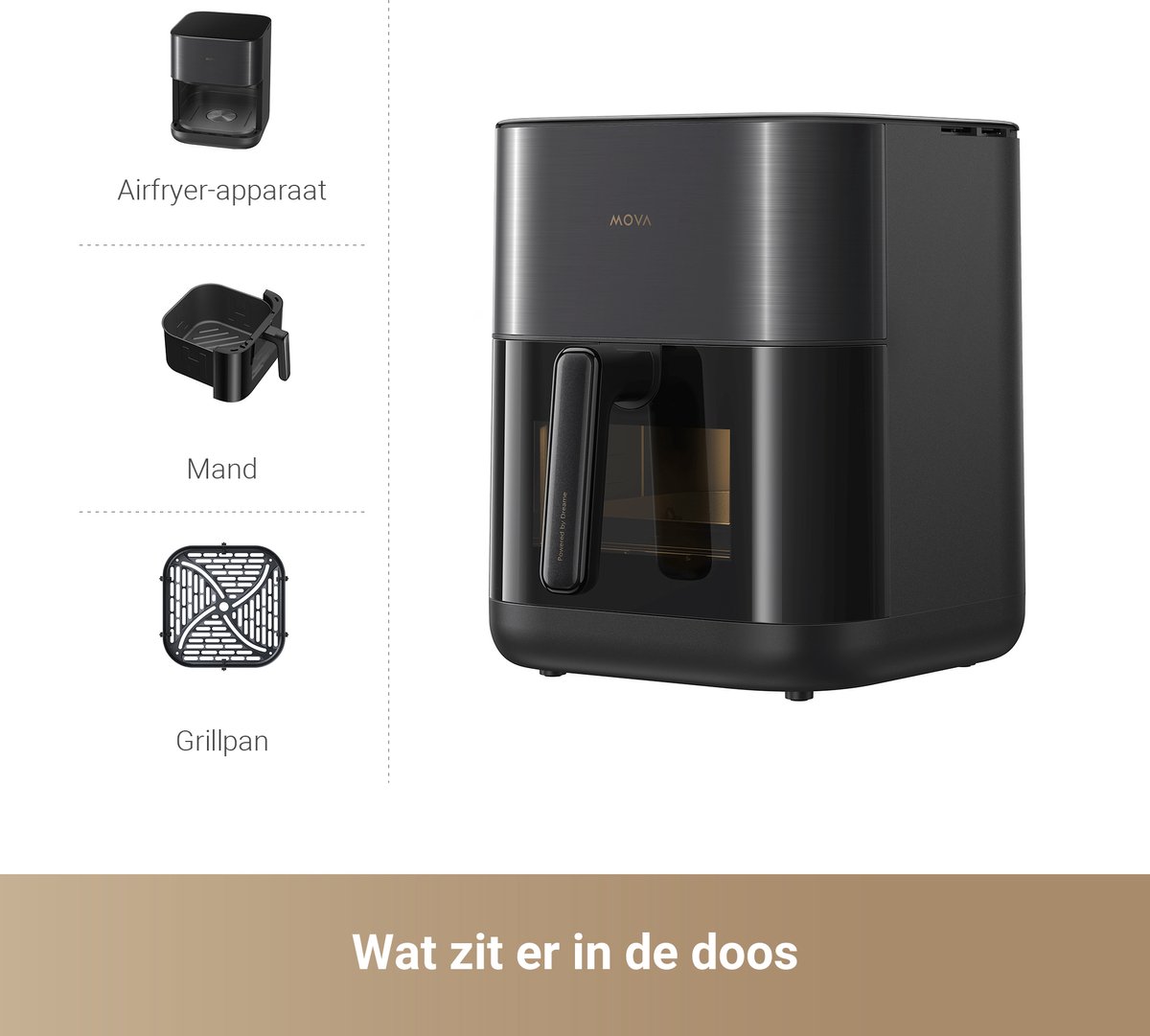 MOVA Aerochef FD10 Pro Airfryer 6L
