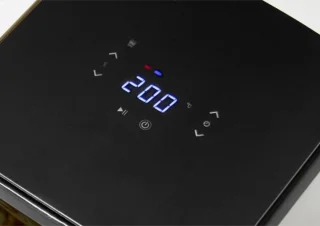 MPM Airfryer 4,5L digitaal zwart
