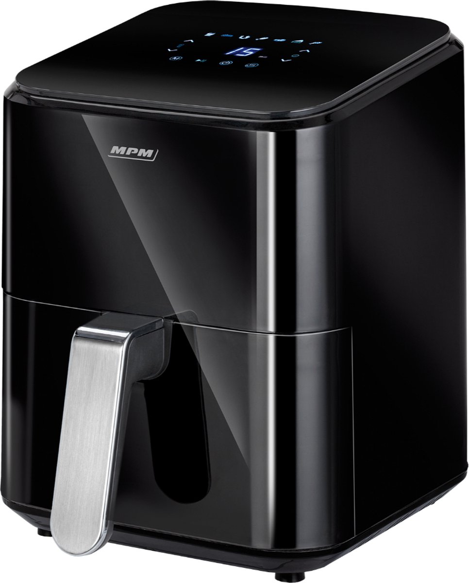 De MPM Airfryer 4,5L digitaal zwart in één oogopslag