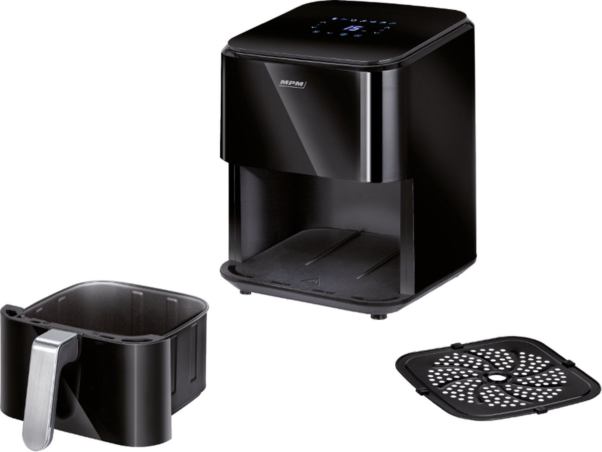 Wat vinden we goed aan de MPM Airfryer 4,5L digitaal zwart