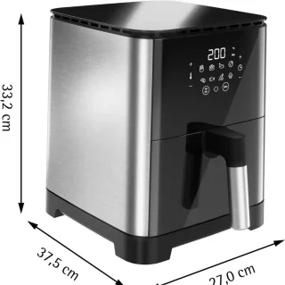 Multi Taste Airfryer 4,6L 1550W Zwart