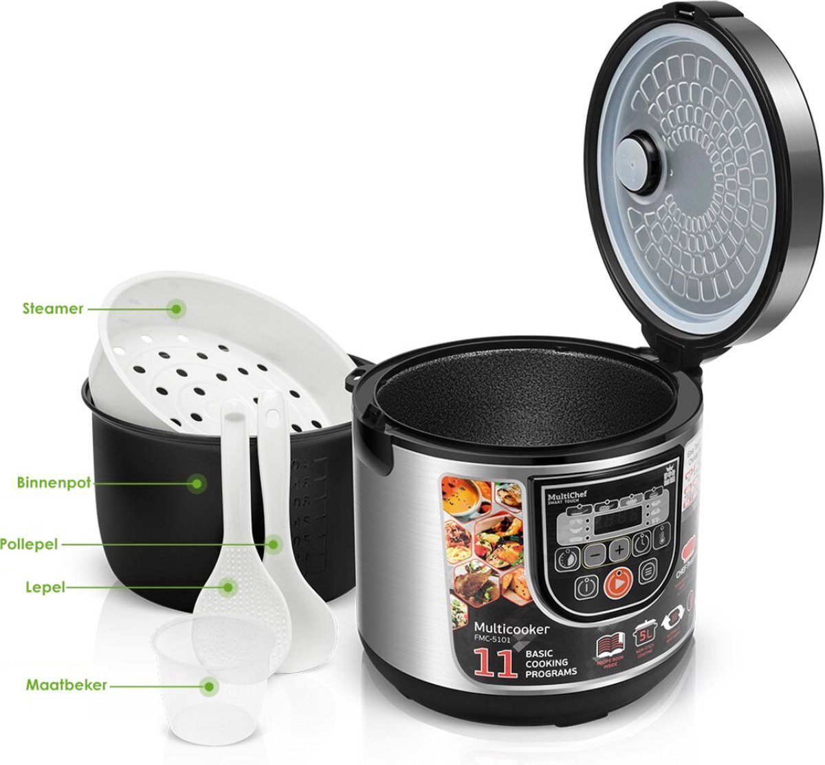 Multicooker Airfryer 5L 860W