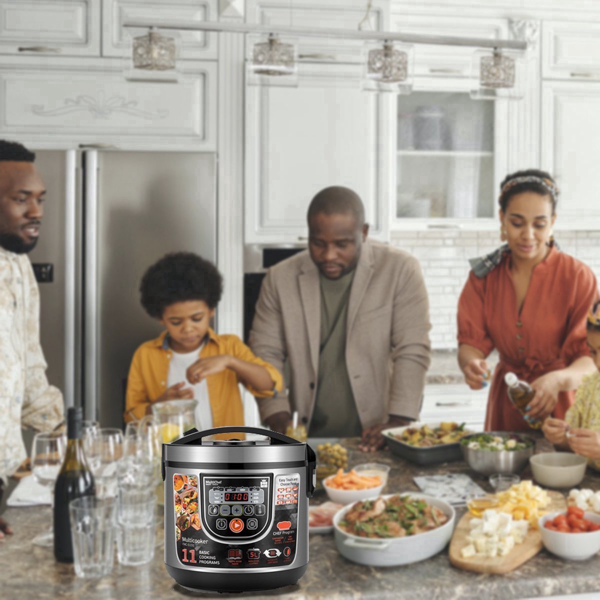 Multicooker Airfryer 5L 860W