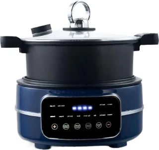 Multicooker airfryer zwart