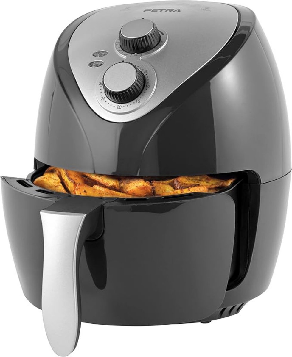 Multifunctionele Airfryer 3,2L 1300W Zwart