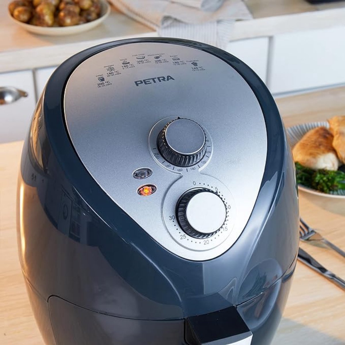 Multifunctionele Airfryer 3,2L 1300W Zwart