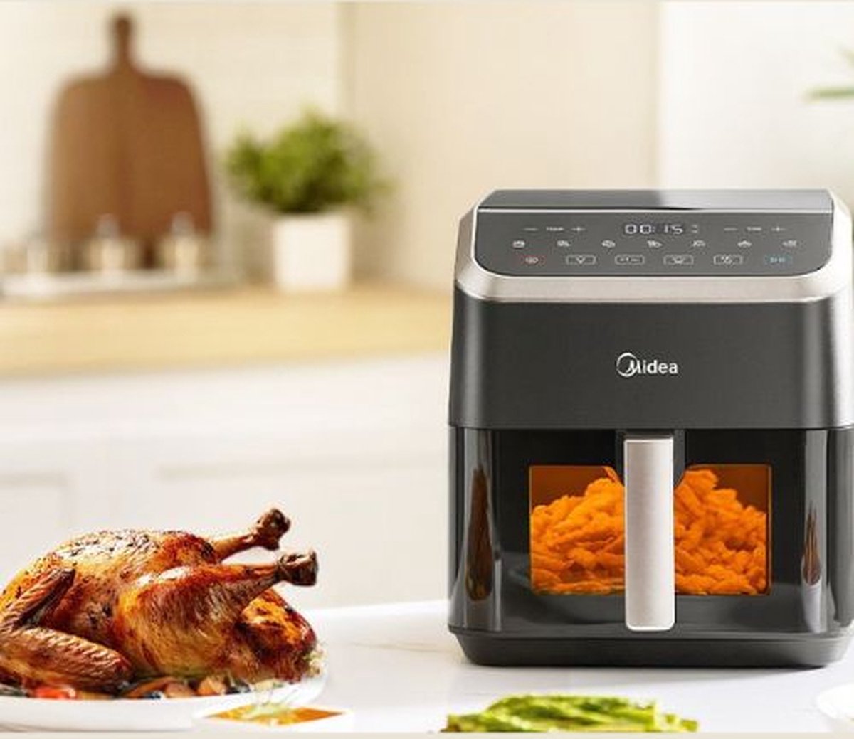 Mylucinda Airfryer XL 5,2L Heteluchtfriteuse