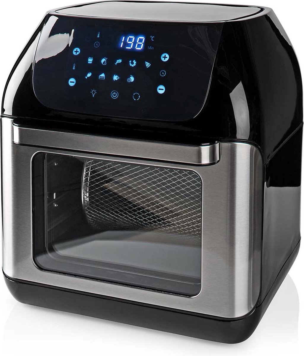 Nedis Airfryer Oven 12L Digitaal 1500W Zwart