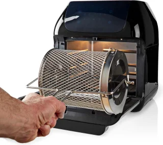 Nedis Airfryer Oven 12L Digitaal 1500W Zwart