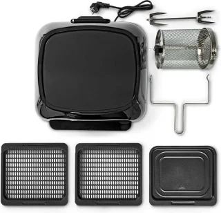 Nedis Airfryer Oven 12L Digitaal 1500W Zwart