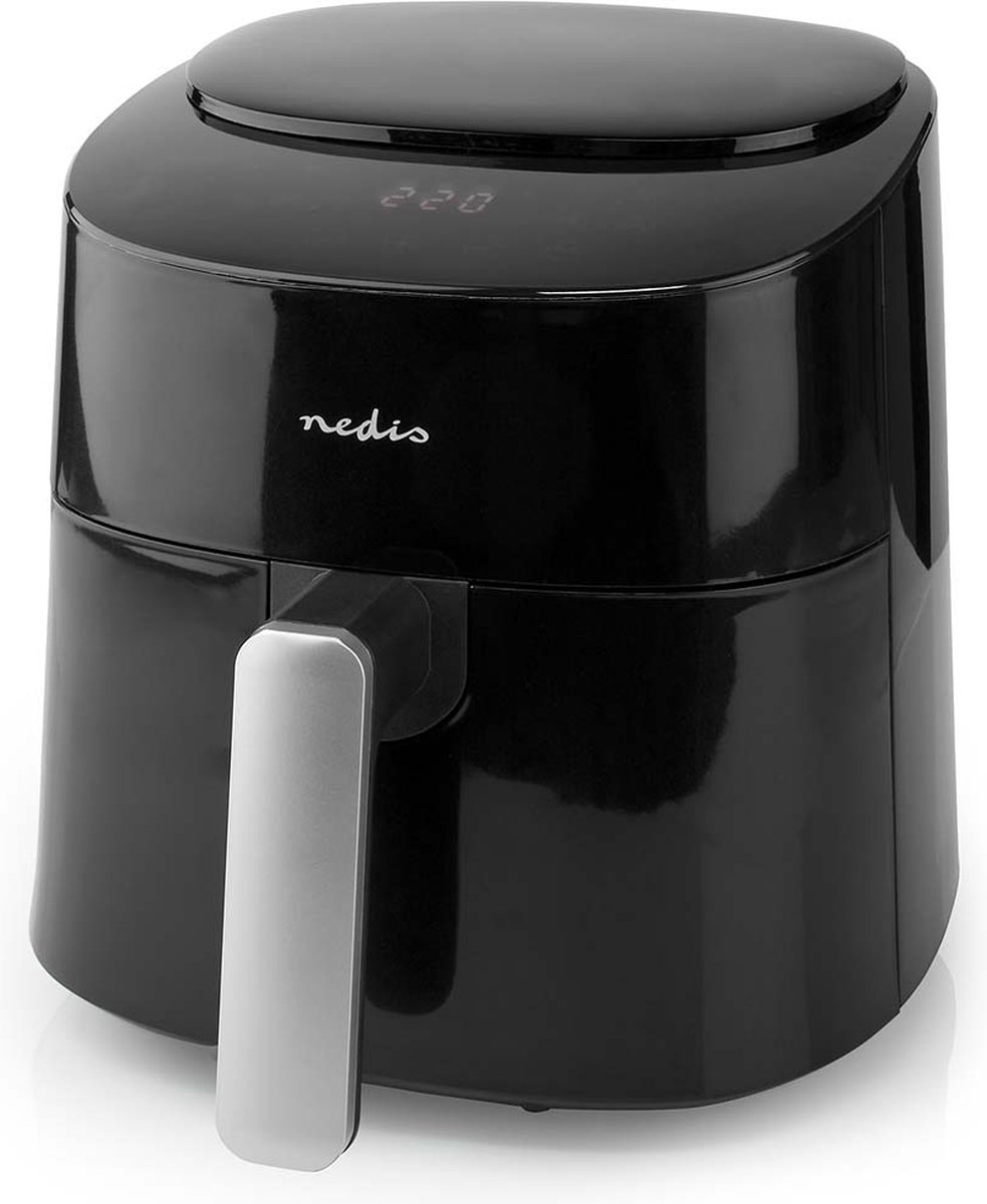 Nedis Airfryer XL 4,2L Digitaal Zwart