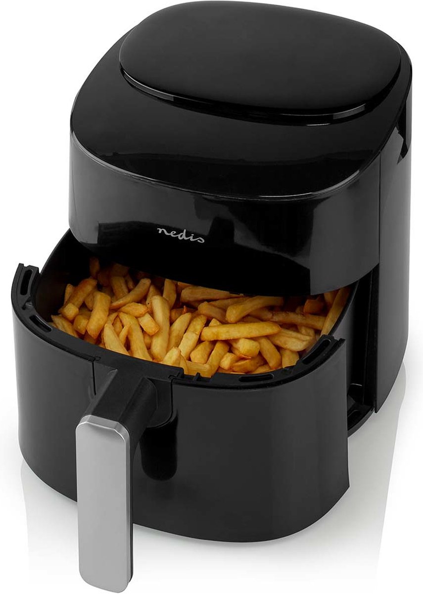 Nedis Airfryer XL 4,2L Digitaal Zwart