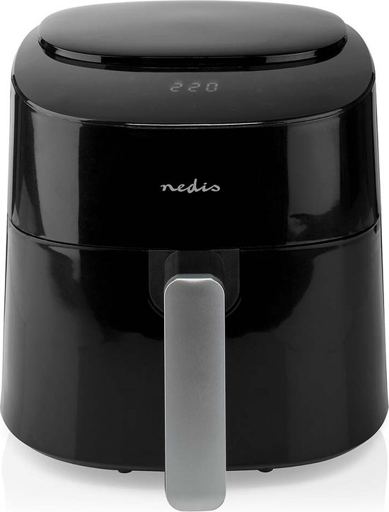 Nedis Airfryer XL 4,2L Digitaal Zwart