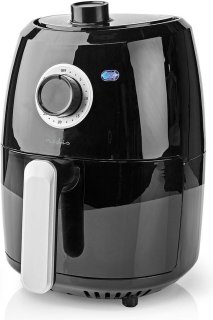 Nedis Heteluchtfriteuse 2.4L Analoog Zwart