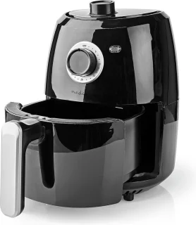 Nedis Heteluchtfriteuse 2.4L Analoog Zwart