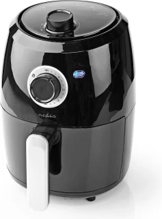 Nedis Heteluchtfriteuse 2.4L Analoog Zwart