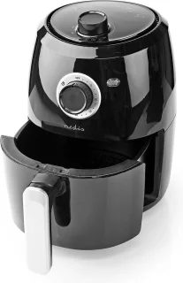 Nedis Heteluchtfriteuse 2.4L Analoog Zwart