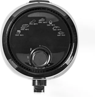 Nedis Heteluchtfriteuse 2.4L Analoog Zwart