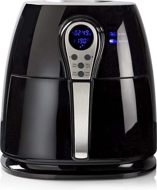 Nedis Heteluchtfriteuse 3L Digitaal Zwart review