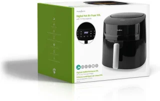 Nedis Heteluchtfriteuse 7,2L Digitaal Zwart