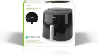 Nedis Heteluchtfriteuse 7,2L Digitaal Zwart
