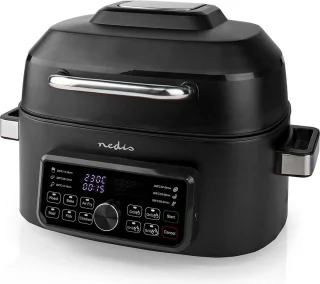 Nedis Heteluchtfriteuse Digi 6L Zwart