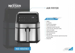 Nexser Airfryer 6,5L Heteluchtfriteuse