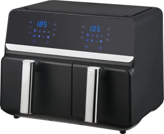 Nexxt Digitale Dubbele Airfryer XXL Zwart 9L