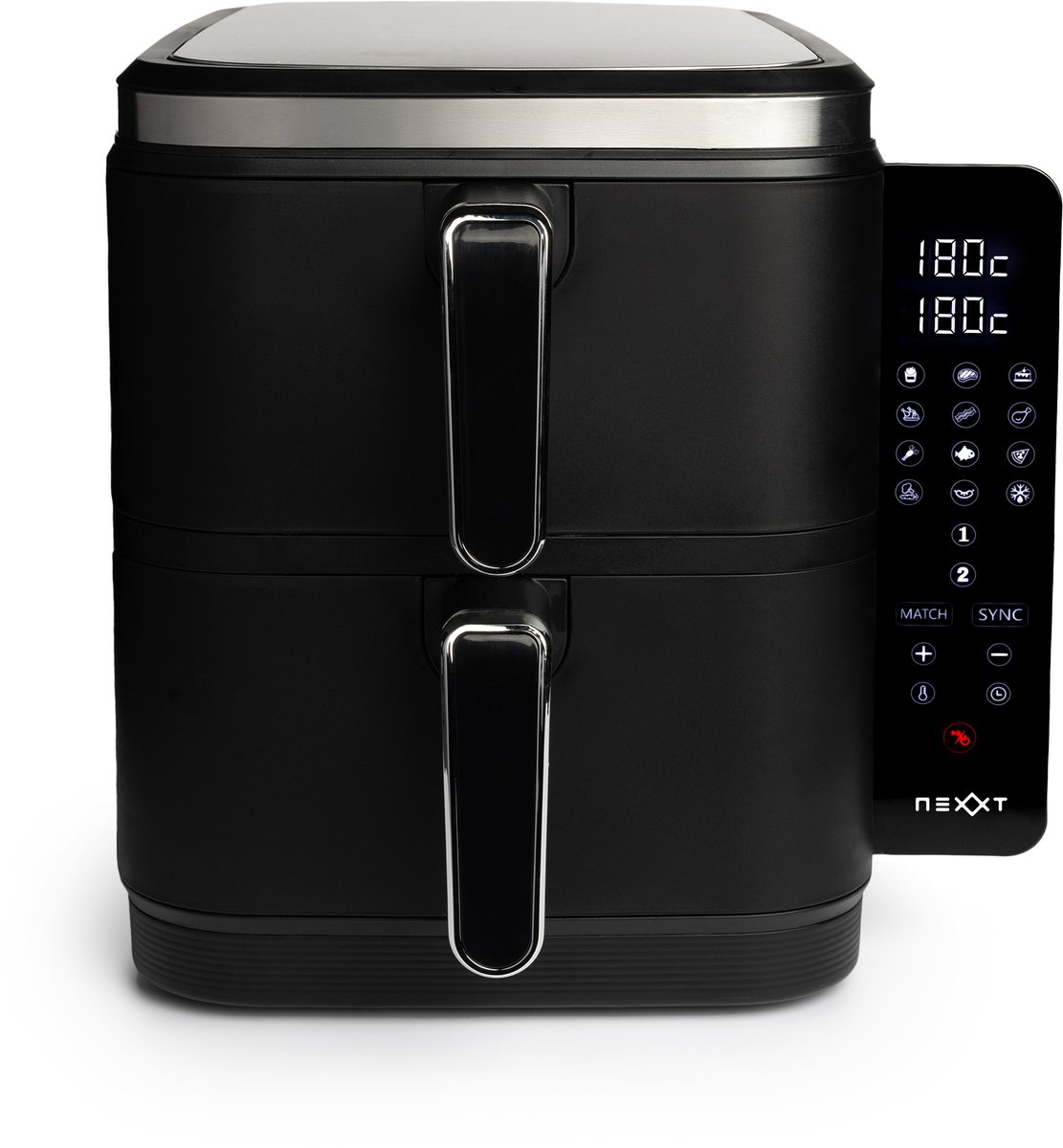 Nexxt Double Stacked Airfryer 11L Zwart