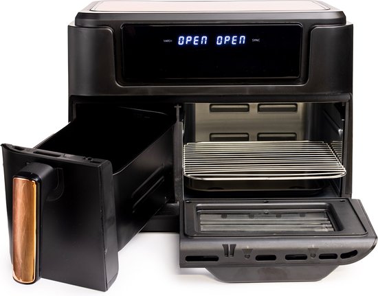 Nexxt Dubbele Airfryer XXL: veelzijdig koken voor het hele gezin