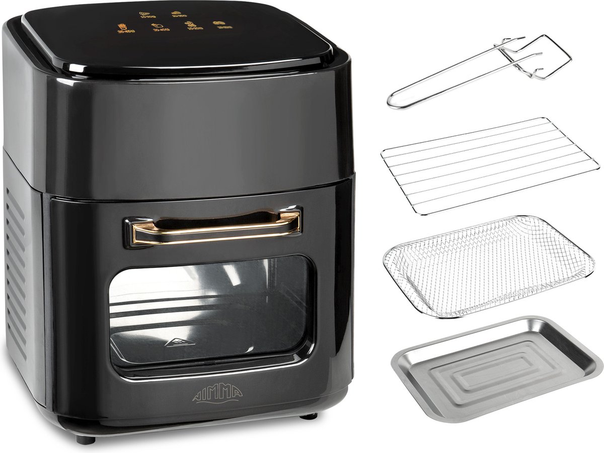 Nimma Crispr Airfryer Oven XXL 15L Zwart