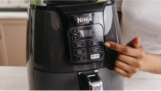 Ninja AF100EU Hetelucht Friteuse 3,8L Grijs/Zwart