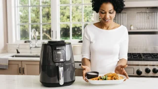 Ninja AF100EU Hetelucht Friteuse 3,8L Grijs/Zwart