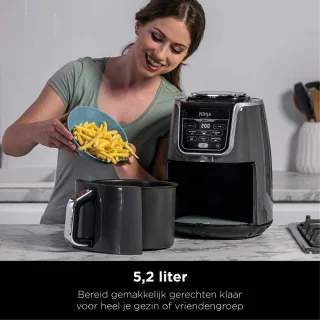 Ninja AF160EU Heteluchtfriteuse 5,2L Grijs/Zwart