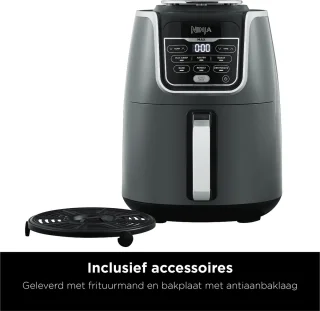 Ninja AF160EU Heteluchtfriteuse 5,2L Grijs/Zwart