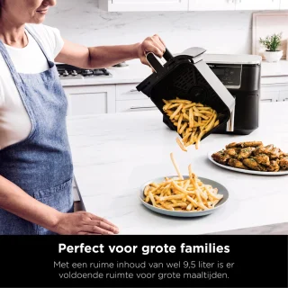 Ninja AF451EU Dubbele Airfryer XXL 9.5L Dual Zone