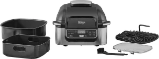 Ninja AG301EU 2-in-1 Grill & Heteluchtfriteuse 5,7L Grijs/Zwart